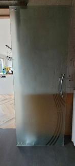 Glazen deur, Ophalen, Minder dan 80 cm, Binnendeur, 200 tot 215 cm