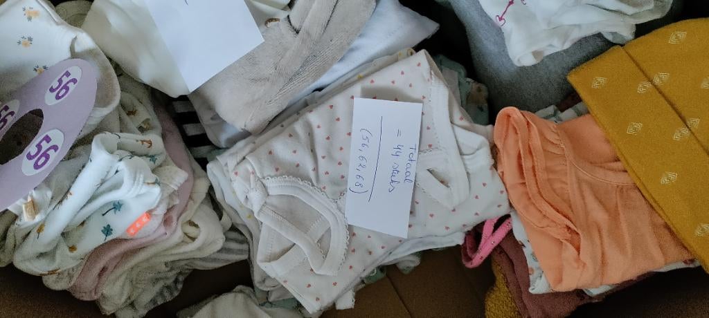 Baby kledij meisjes, Enlèvement, Utilisé, Taille 62