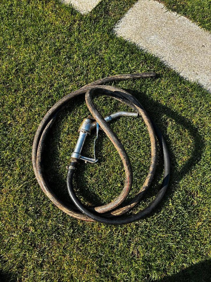 Tankpistool benzinepomp oldtimer ,mancave, Verzamelen, Merken en Reclamevoorwerpen, Zo goed als nieuw, Gebruiksvoorwerp, Ophalen of Verzenden