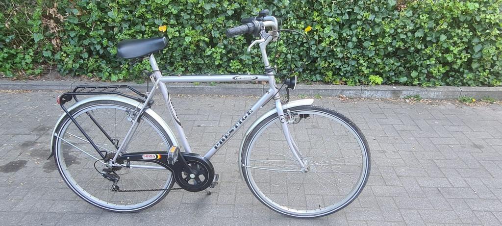 Herenfiets merk van PRESTIGE 7VERSNELLINGEN, Ophalen