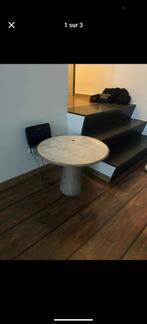 Kleine ronde salontafel, Huis en Inrichting, Ophalen, Gebruikt