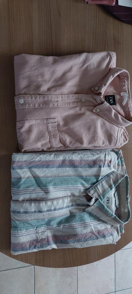 2 katoenen hemden maat L, Ophalen