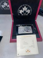 Maple leaf argent coffet 30 ans!!! Rare, Timbres & Monnaies, Enlèvement, Argent