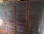 Solide 5-louvere (lamellen) deuren kledingkast, Maison & Meubles, Enlèvement