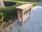Sidetable uit massieve teak. Geluchtgomd., Huis en Inrichting, Tafels | Sidetables, Ophalen of Verzenden