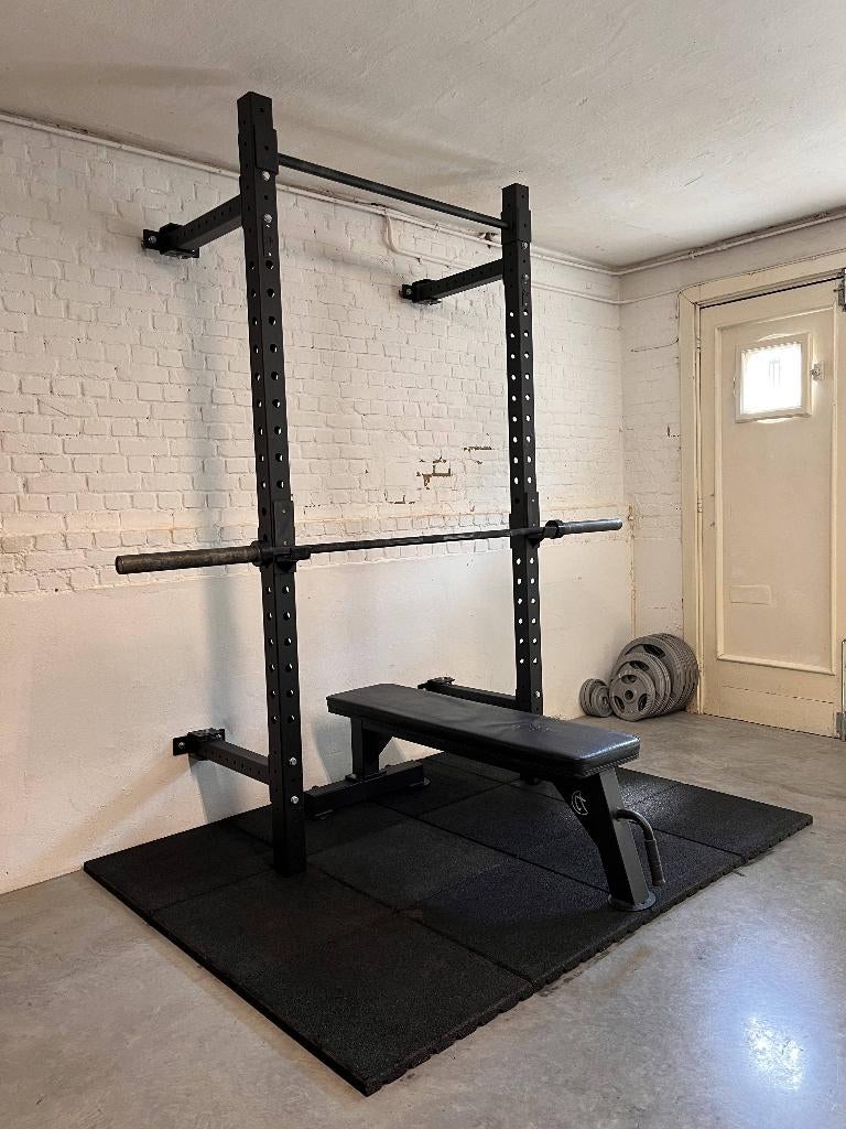 Squatrek en toebehoren, Sport en Fitness, Fitnessmaterialen, Gebruikt, Overige typen, Armen, Benen, Borst, Buik, Rug, Ophalen
