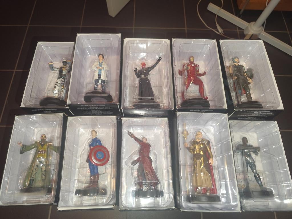 58 marvel eaglemoss beeldjes, Collections, Collections complètes & Collections, Enlèvement
