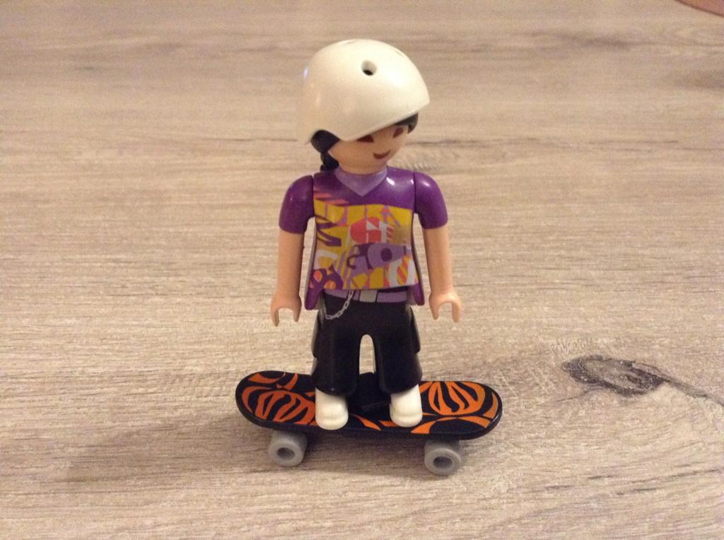 Personnage de skateur Playmobil, Enlèvement ou Envoi, Comme neuf, Playmobil en vrac