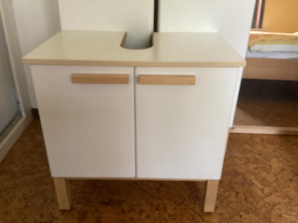 Ikea badkamer kastjes en spiegel, Huis en Inrichting, Badkamer | Badkamermeubels, Ophalen, Gebruikt, 50 tot 100 cm, Minder dan 100 cm