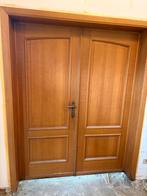 Volle eiken binnendeur, breedte153cm, lengte 202cm, Huis en Inrichting, Slaapkamer | Complete slaapkamers, Ophalen, Zo goed als nieuw