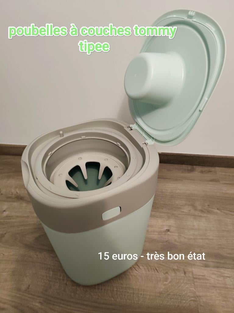 Poubelle à couches tommy tipee, Enlèvement, Comme neuf, Poubelle à couches, Autres marques