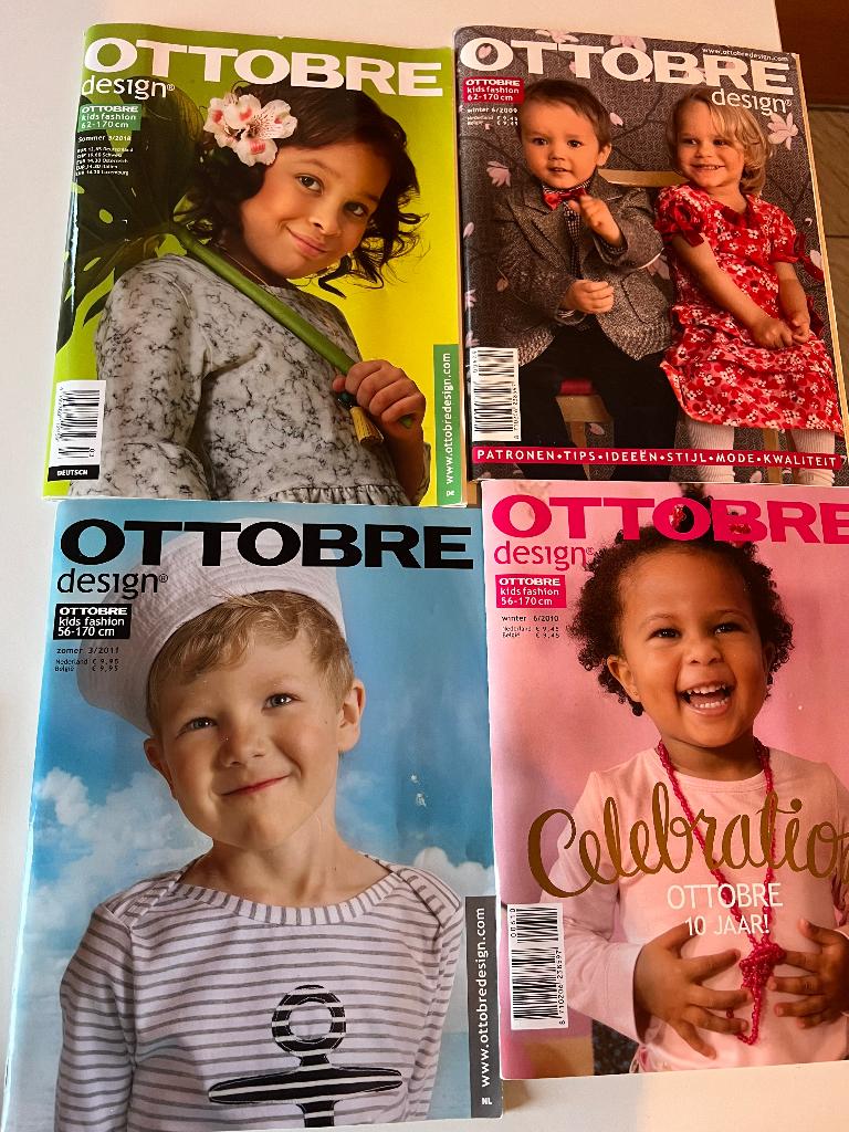 Naai boeken- Ottobre Kids, Ophalen of Verzenden, Zo goed als nieuw, Overige typen