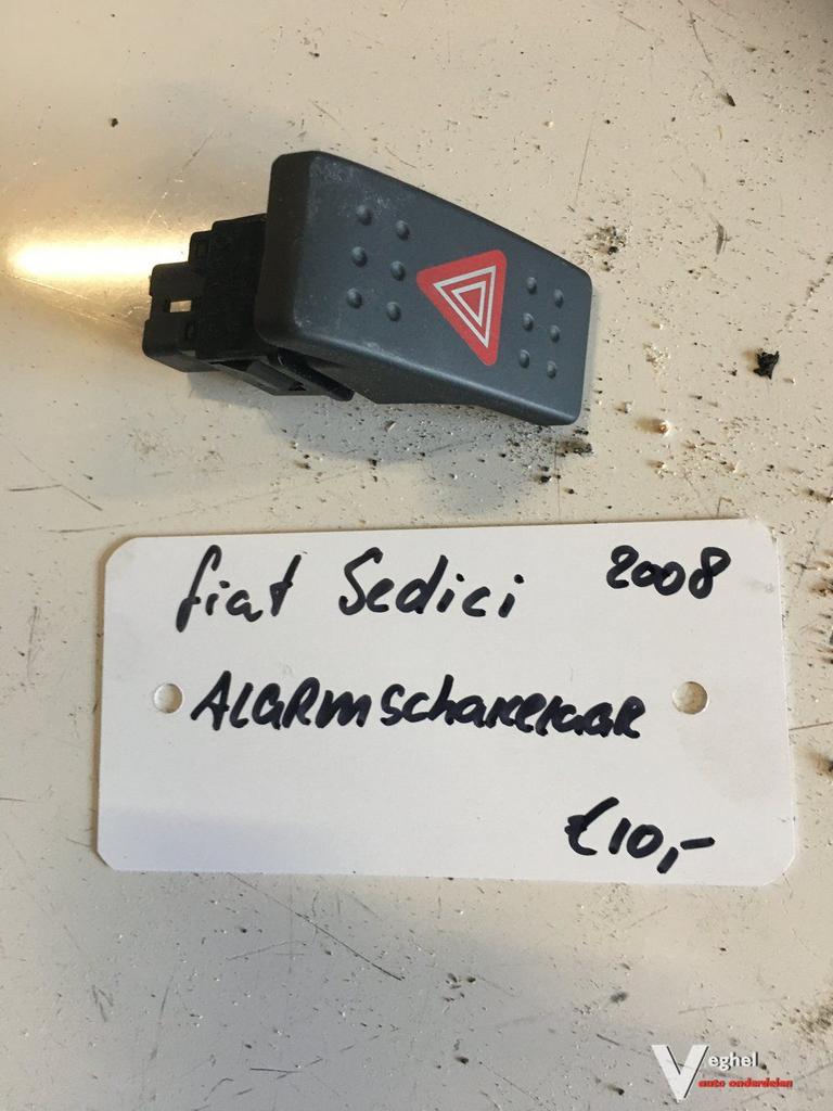 Fiat Sedici / Suzuki sx4  1.6 2008   Alarmlichtschakelaar, -, Utilisé, -, -