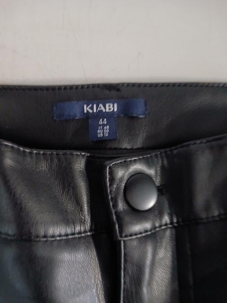 Lederen broek maat etiket  gekocht in kiabi, Ophalen of Verzenden