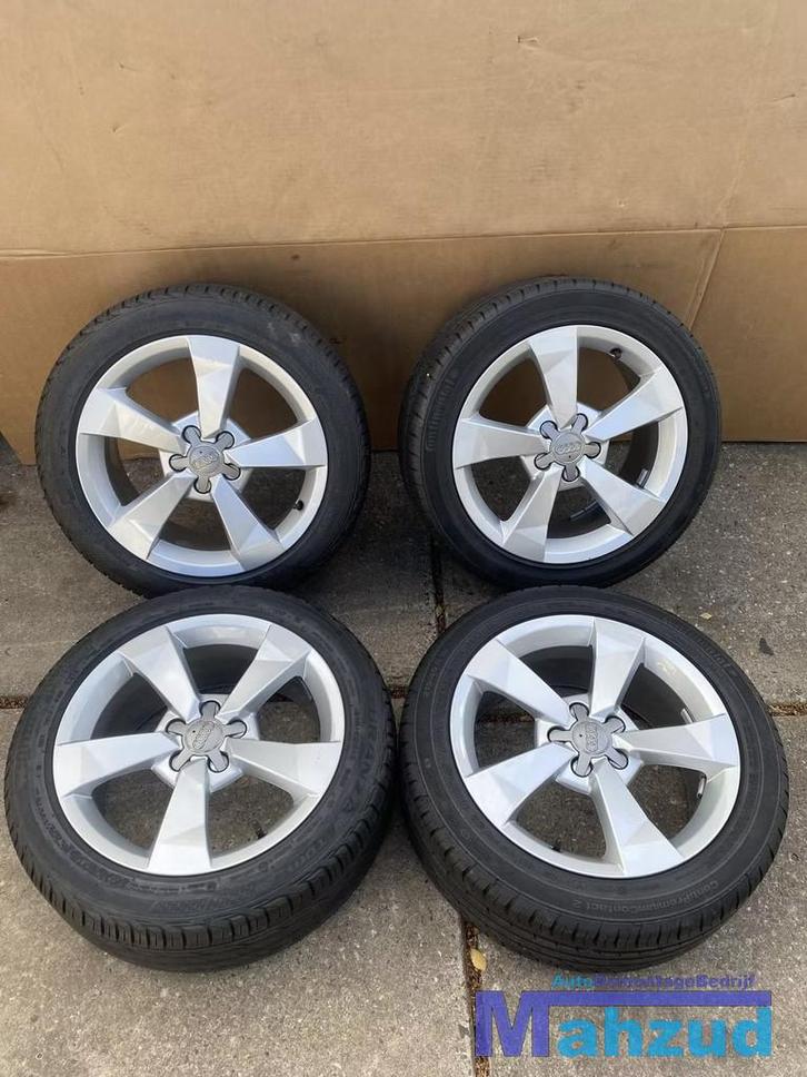 AUDI A1 velgen en banden 5x100 16inch, Autos : Pièces & Accessoires, Pneus & Jantes, Pneu(s), Utilisé