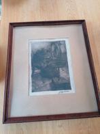 Oude Spinster van Emiel Thysebaert, Ophalen