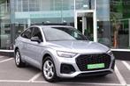 AUDI Q5 SPORTBACK 35TDI 163CV S-LINE PANO COCKPIT MATRIX, Cuir, Argent ou Gris, Euro 6, Entreprise