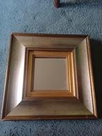 Joli miroir doré argenté, Bois