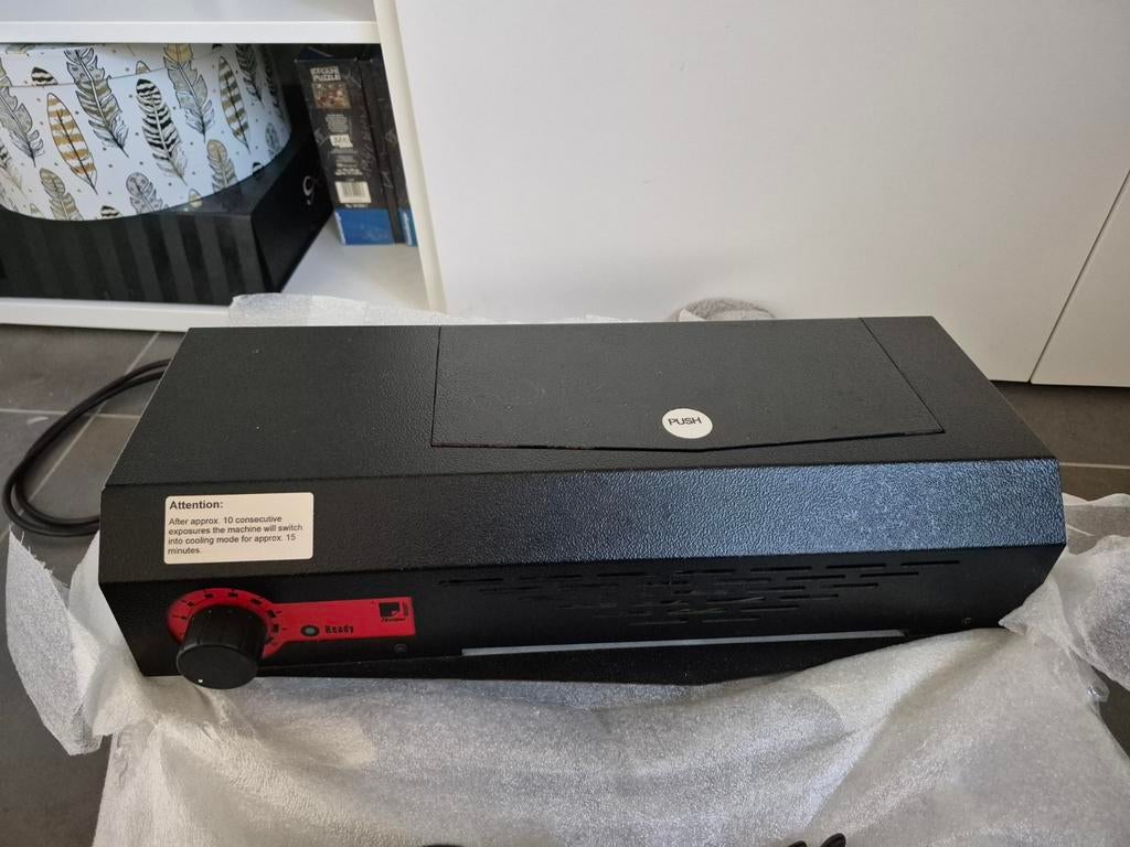 Stencil maker thermal imager A4, Ophalen