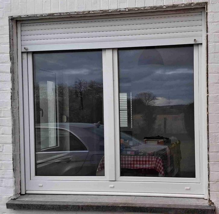 chassis ALU PVC, Bricolage & Construction, Vitres, Châssis & Fenêtres, Utilisé, Fenêtre de façade ou Vitre, 120 à 160 cm, 160 cm ou plus