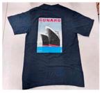 Cunard T-shirt S-M nieuw queen mary 2 famous ocean liners, Ophalen of Verzenden, Nieuw, Maat 46 (S) of kleiner, Blauw