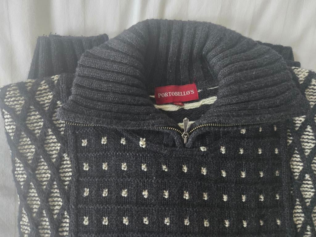 Prachtige pullover 100 % wol maat 52 van het merk Portobello, Maat 52/54 (L), Overige kleuren, Porto Bello's, Nieuw