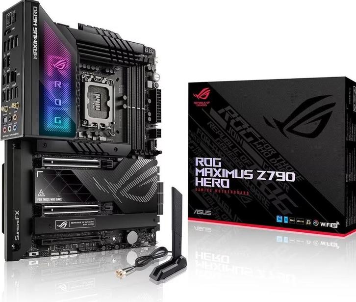 Z790 ROG MAXIMUS HERO - 14900K - 32 GB 7200 MHZ, Computers en Software, Moederborden, Intel, DDR5, Ophalen