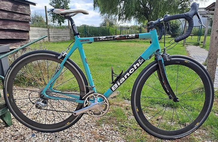 Racefiets BIANCHI carbon, Ultegra, m. 56/57., Sport en Fitness, Wielrennen, Overige typen, Ophalen