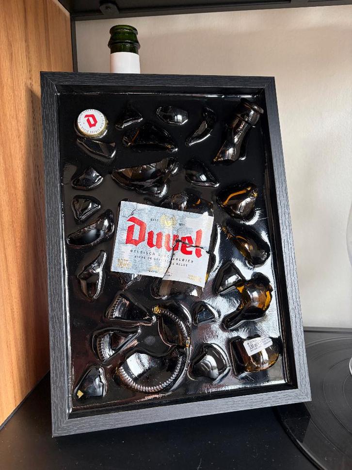 Duvel epoxy fotokader, Collections, Marques de bière, Neuf, Autres types, Duvel, Enlèvement ou Envoi