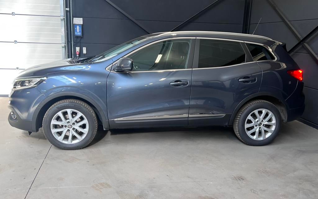 Renault Kadjar 1.2i automaat, bj2016, 65.000km, Ketting!, Automaat, Kadjar, Stof, Blauw