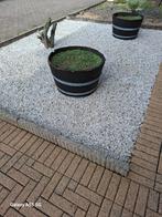 Siersteentjes, Tuin en Terras, Grind, Keien en Split, Ophalen, Gebruikt, Wit, Kei