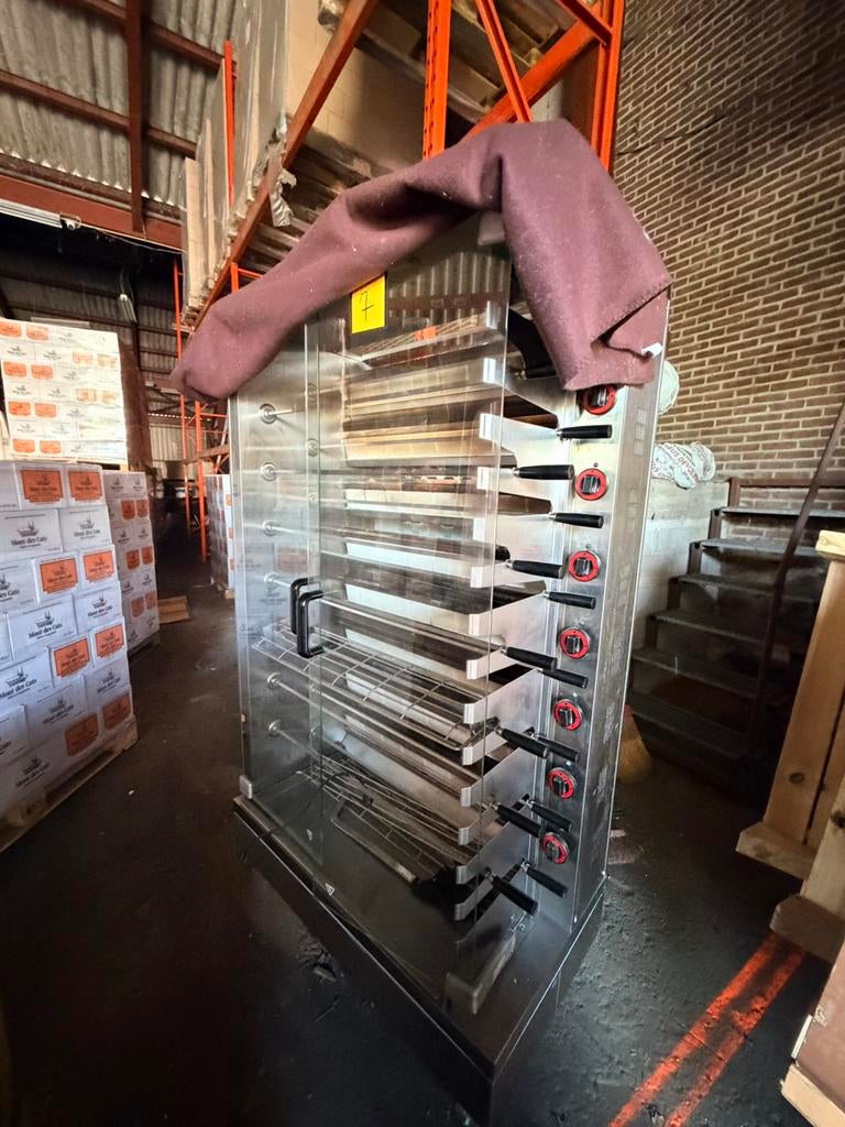 Rotissoire 15 broches, Articles professionnels, Horeca | Équipement de cuisine, Enlèvement