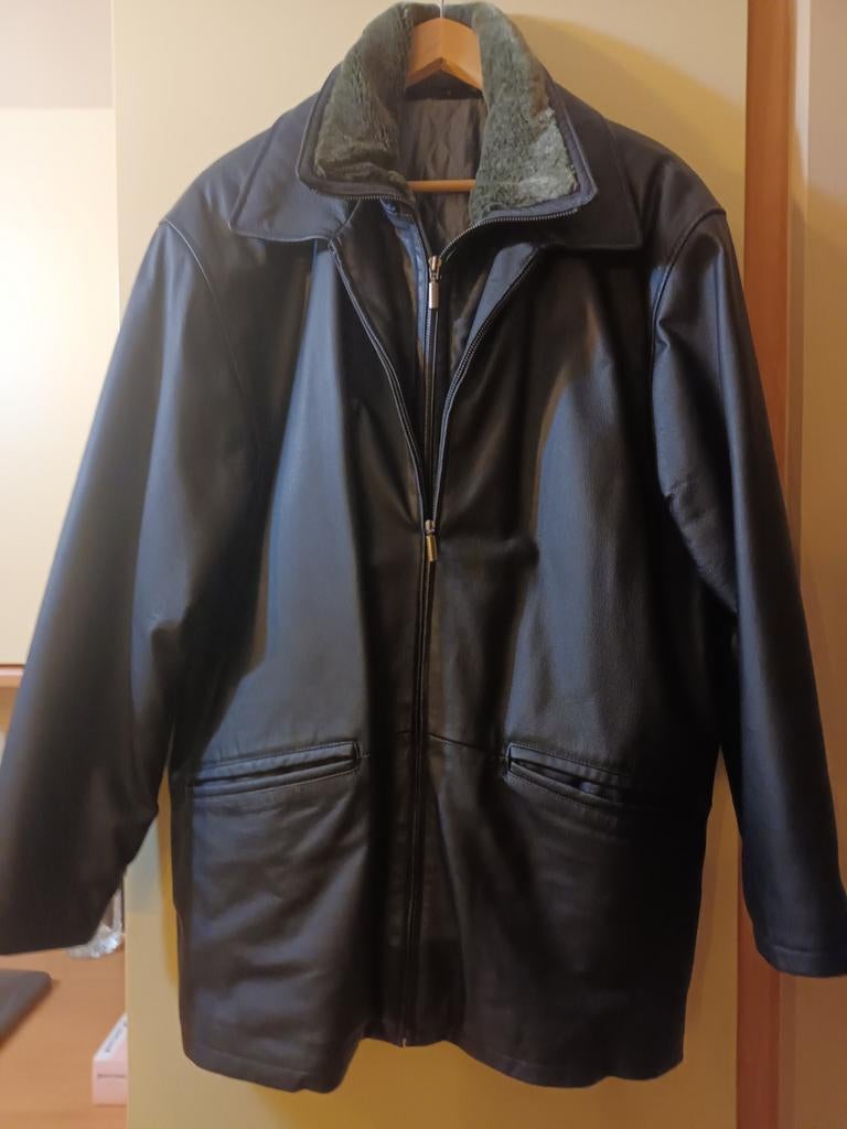 Volledig nieuwe lederen vest     d, Kleding | Heren, Ophalen of Verzenden, Maat 52/54 (L), Zwart