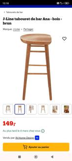 Tabouret de bar, Ophalen, Hout