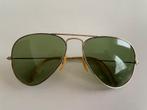 Vintage RAY BAN B&L Aviator ( met 12K GOUD ), Gebruikt, Ophalen of Verzenden, Ray-Ban, Groen
