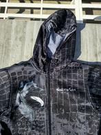 Northsay fleece zwart met mechelse herder kop, Kleding | Dames, Jassen | Zomer, Maat 38/40 (M), Northsay, Zwart, Ophalen of Verzenden