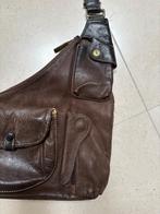 Handtas, Gebruikt, Bruin, Leer, Ophalen