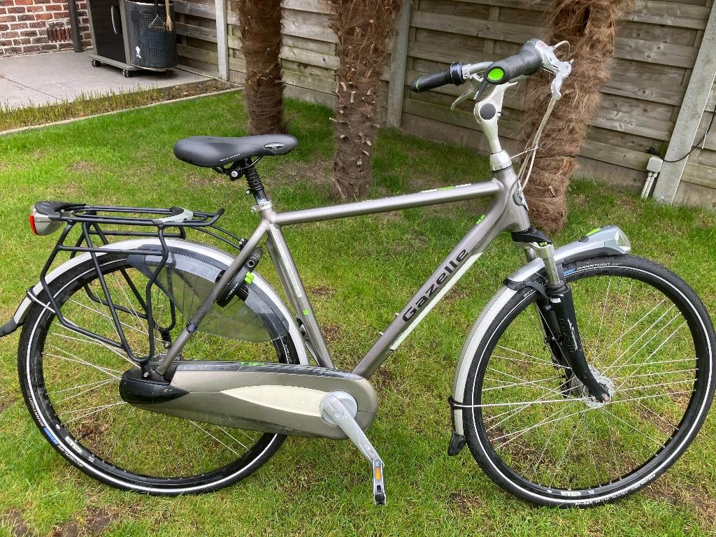 Gazelle Montreux herenfiets M53, Ophalen, Gebruikt, Velgrem, Versnellingen