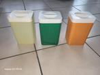 3 Palmafina voorraaddozen - vintage keukenklassiekers, Enlèvement ou Envoi, Comme neuf, Jaune