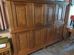 Handgemaakte massief eiken wandkast, Huis en Inrichting, Kasten | Wandmeubels, Ophalen, Met deur(en), Eikenhout, Zo goed als nieuw
