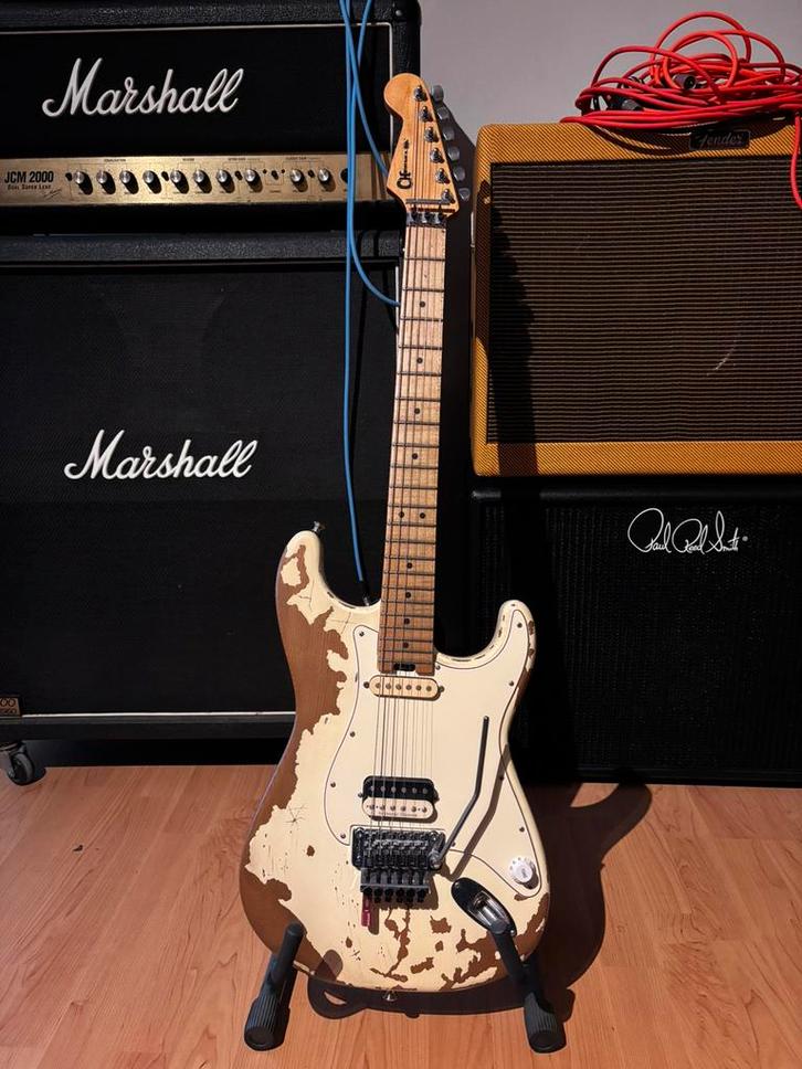 Charvel Henrik Danhage Lim. Ed., Musique & Instruments, Instruments à corde | Guitares | Électriques, Comme neuf, Enlèvement