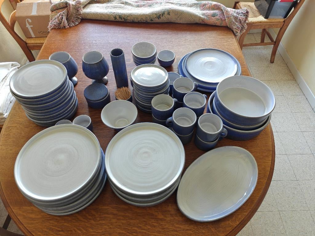 Service complet en grès de Maredret, Antiquités & Art, Enlèvement