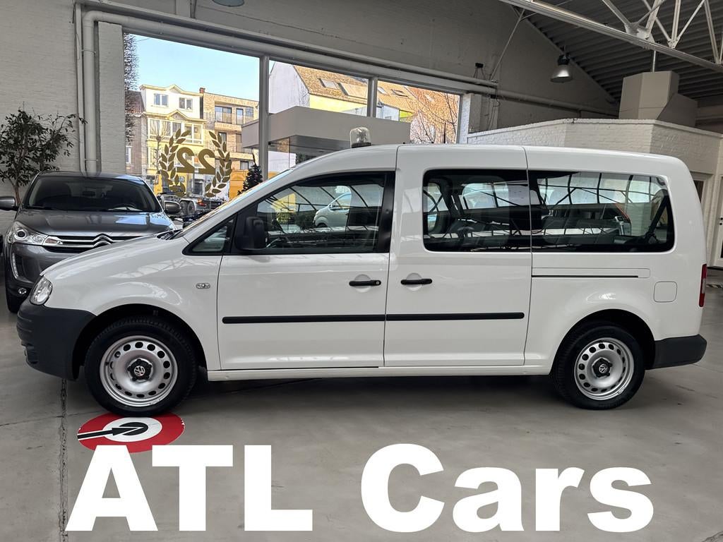 Volkswagen Caddy 2.0TDI | 7 Zitplaatsen | Ex Overheid | 1e E, Auto's, Volkswagen, Voorwielaandrijving, Gebruikt, Overige modellen