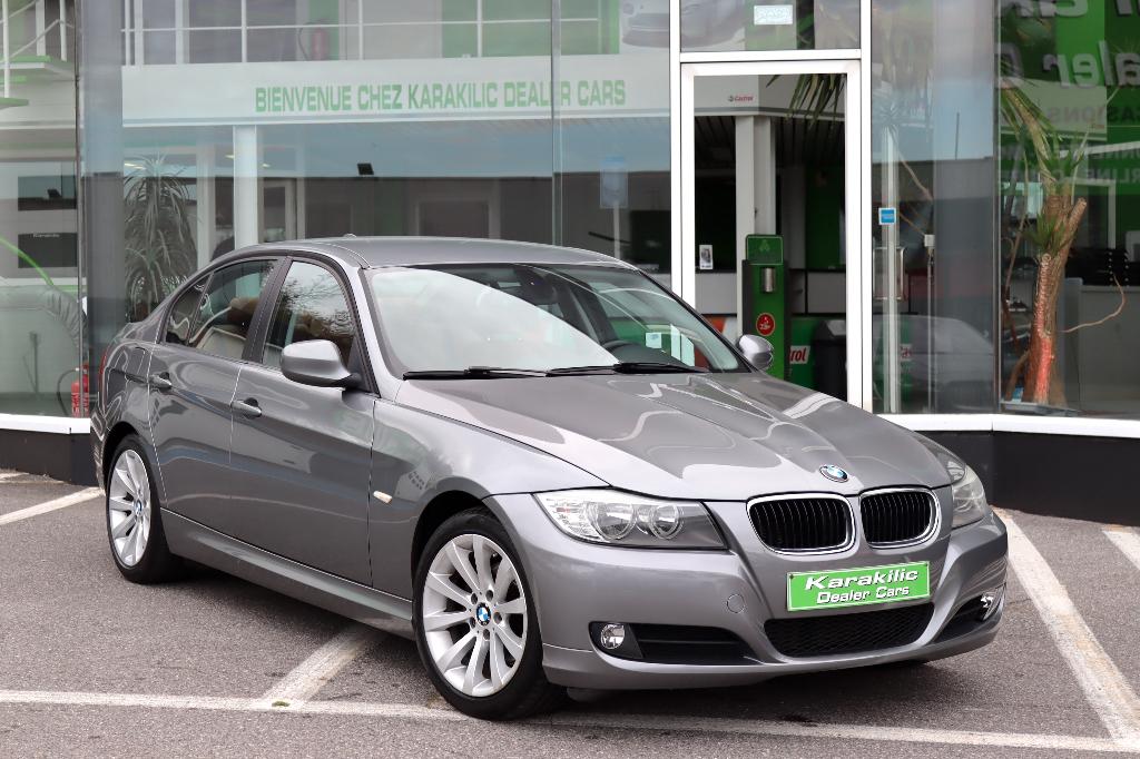 BMW 318d 136CV BOITE AUTO GPS CLIM CUIR JANTES '17, 140 g/km, Beige, Entreprise, 1505 kg