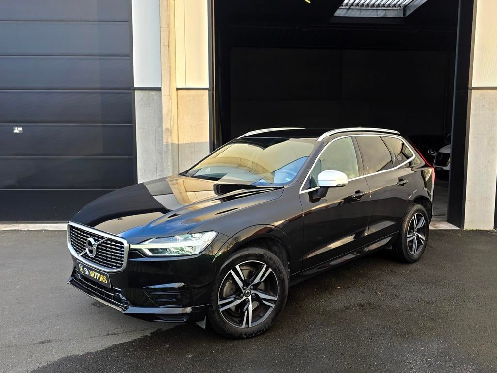 XC60 D4 AWD R-Design 190PK Autom. HUD Carplay FULL Garantie, Auto's, Volvo, 4 cilinders, 1969 cc, Zwart, Leder