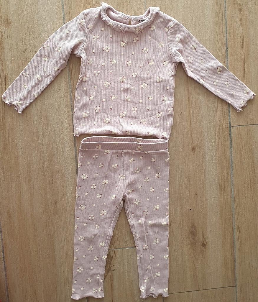 Blouse + pantalon fille 2 ans, 86cm, Enlèvement ou Envoi, Fille, Pantalon