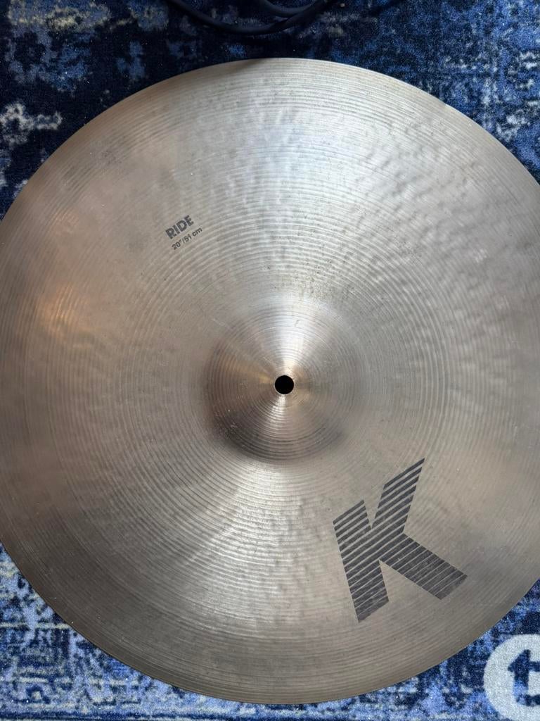 K Ride Zildjian de 20 pouces, Musique & Instruments, Enlèvement ou Envoi, Comme neuf