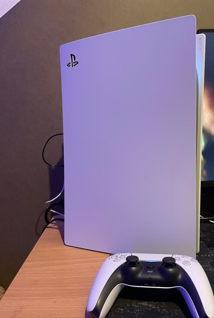 ps5 digital editie, Games en Spelcomputers, Spelcomputers | Sony PlayStation 5, Ophalen, Zo goed als nieuw