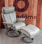 Stressless Relaxzetel Magic, Ophalen, Zo goed als nieuw, Eenpersoons, Leer