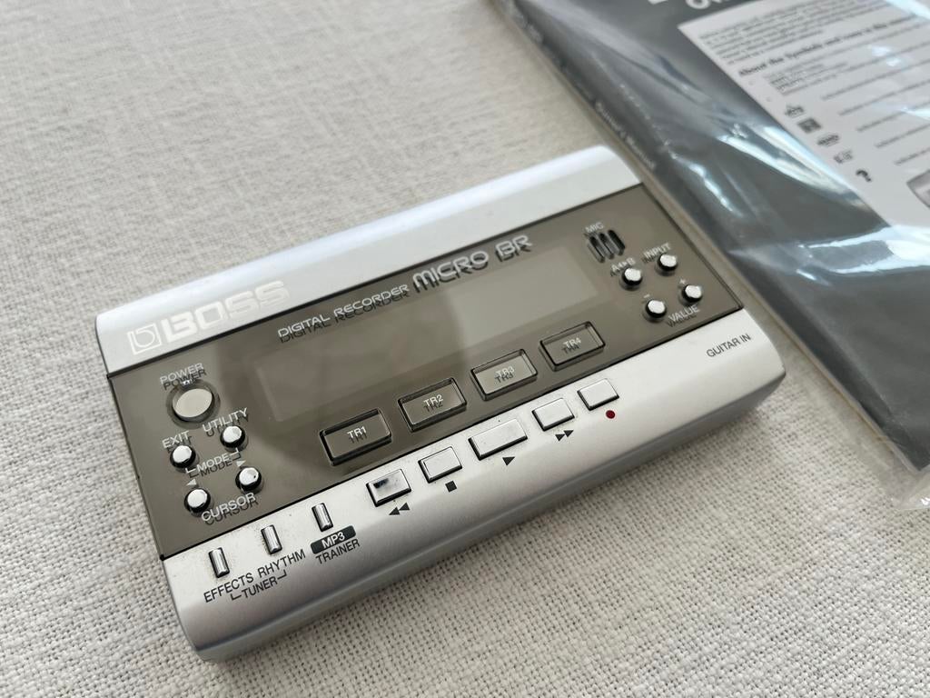 BOSS Micro BR, Ophalen, Gebruikt